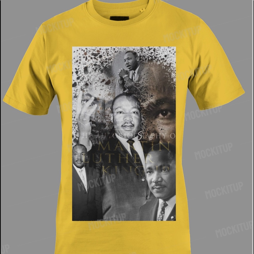 Martin Luther King Jr. shirt with matching tumbler